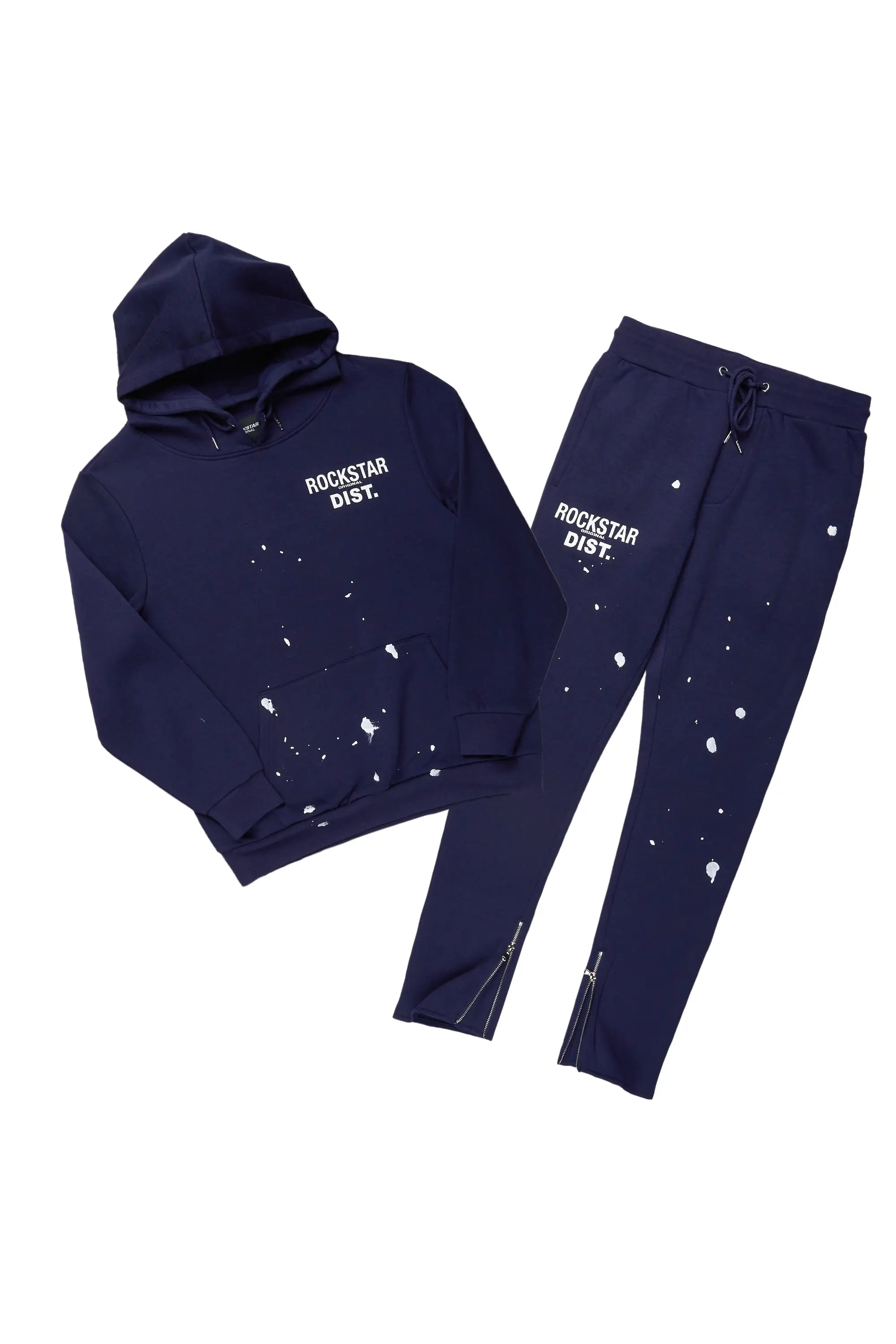ROCKSTAR ORIGINAL Survêtement ajusté Bleu marine Raffer